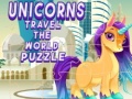 Ойын Unicorns Travel The World Puzzle