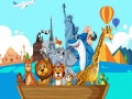 Ойын Crazy Friends Travel The World Puzzle