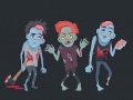 Ойын Zombies and Skeletons Coloring