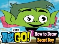 Ойын How to Draw Beast Boy