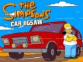 Ойын The Simpsons Car Jigsaw