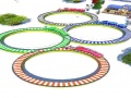 Ойын Lowpolly Train Racing