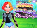 Ойын Music Festival Hairstyles
