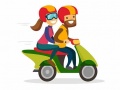Ойын Motorbikes Spot The Differences