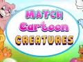 Ойын Match Cartoon Creatures
