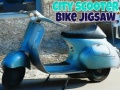 Ойын City Scooter Bike Jigsaw