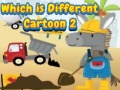 Ойын Which Is Different Cartoon 2