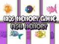 Ойын Kids Memory Game Fish Memory