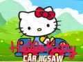 Ойын Hello Kitty Car Jigsaw