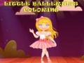 Ойын Little Ballerinas Coloring