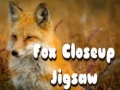Ойын Fox Closeup Jigsaw