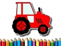 Ойын Easy Kids Coloring Tractor