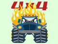 Ойын Monster Trucks Coloring Pages