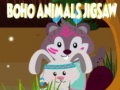Ойын Boho Animals Jigsaw