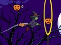 Ойын Flying witch halloween