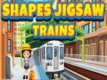 Ойын Shapes jigsaw trains