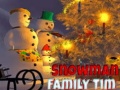 Ойын Snowman Family Time