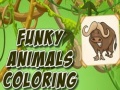 Ойын Funky Animals Coloring