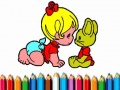 Ойын BTS: Baby Girl Coloring