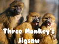 Ойын Three Monkey's Jigsaw