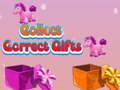 Ойын Collect Correct Gifts