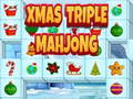 Ойын  Xmas Triple Mahjong