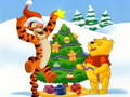 Ойын Winnie the Pooh Christmas Jigsaw Puzzle