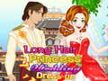 Ойын Long Hair Princess Wedding Dress up