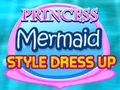 Ойын Princess Mermaid Style Dress Up