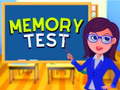 Ойын Memory Test
