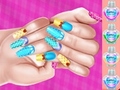 Ойын Elsa Princess Theme Nail Art Diy