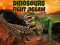 Ойын Dinosaurs Fight Jigsaw