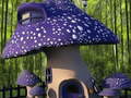 Ойын Funny Mushroom Houses Jigsaw