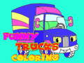 Ойын Funny Trucks Coloring