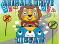 Ойын Animals Drive Jigsaw