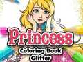 Ойын Princess Coloring Book Glitter