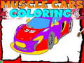 Ойын Muscle Cars Coloring