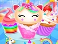 Ойын Unicorn Mermaid Cupcake Cooking Design