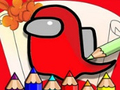 Ойын Amoung Us Coloring Book