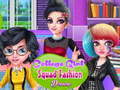 Ойын College Girl Squad Fashion Dressup