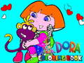 Ойын Back To School Coloring Book Dora