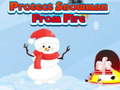 Ойын Protect Snowman From Fire