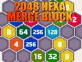 Ойын 2048 Hexa Merge Block