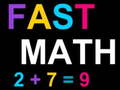Ойын Fast Math