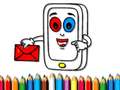 Ойын Mobile Phone Coloring Book