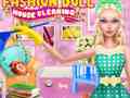 Ойын Fashion Doll House Cleaning