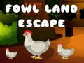 Ойын Fowl Land Escape