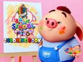 Ойын Back To School Coloring Book Pig