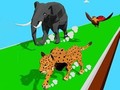 Ойын Animal Transform Race 3D