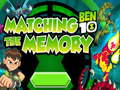 Ойын Ben 10 Matching The Memory